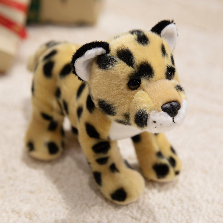 Realistic Plush Lion Companion with Full Fluffy Mane and Poseable Legs Kalsten