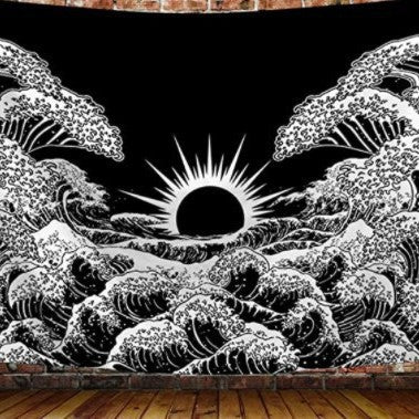 Celestial Mountains Wall Tapestry