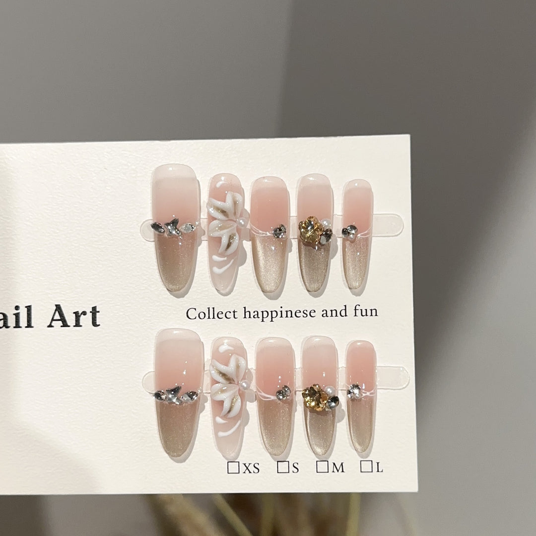 Creative Floral Nail Art Set
