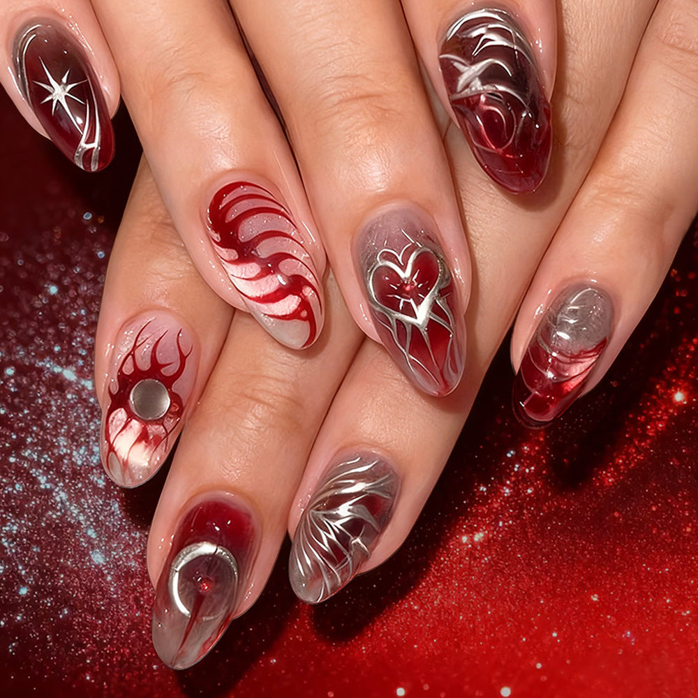 Artistic Full-Set Press-On Nails Kalsten