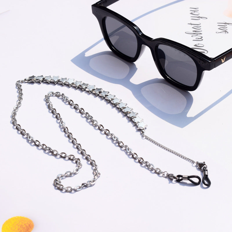 Star-Accented Eyewear Chain Kalsten