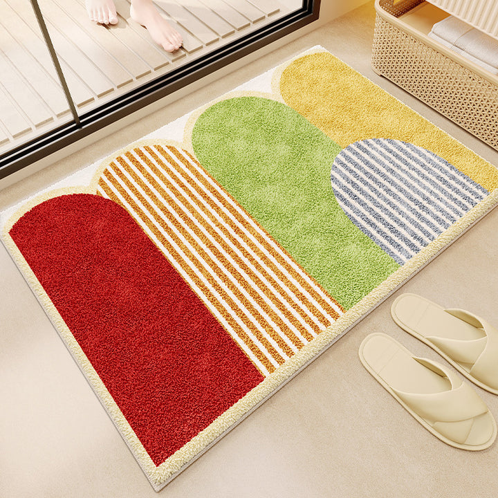 Fun Monster-Themed Bath Mat
