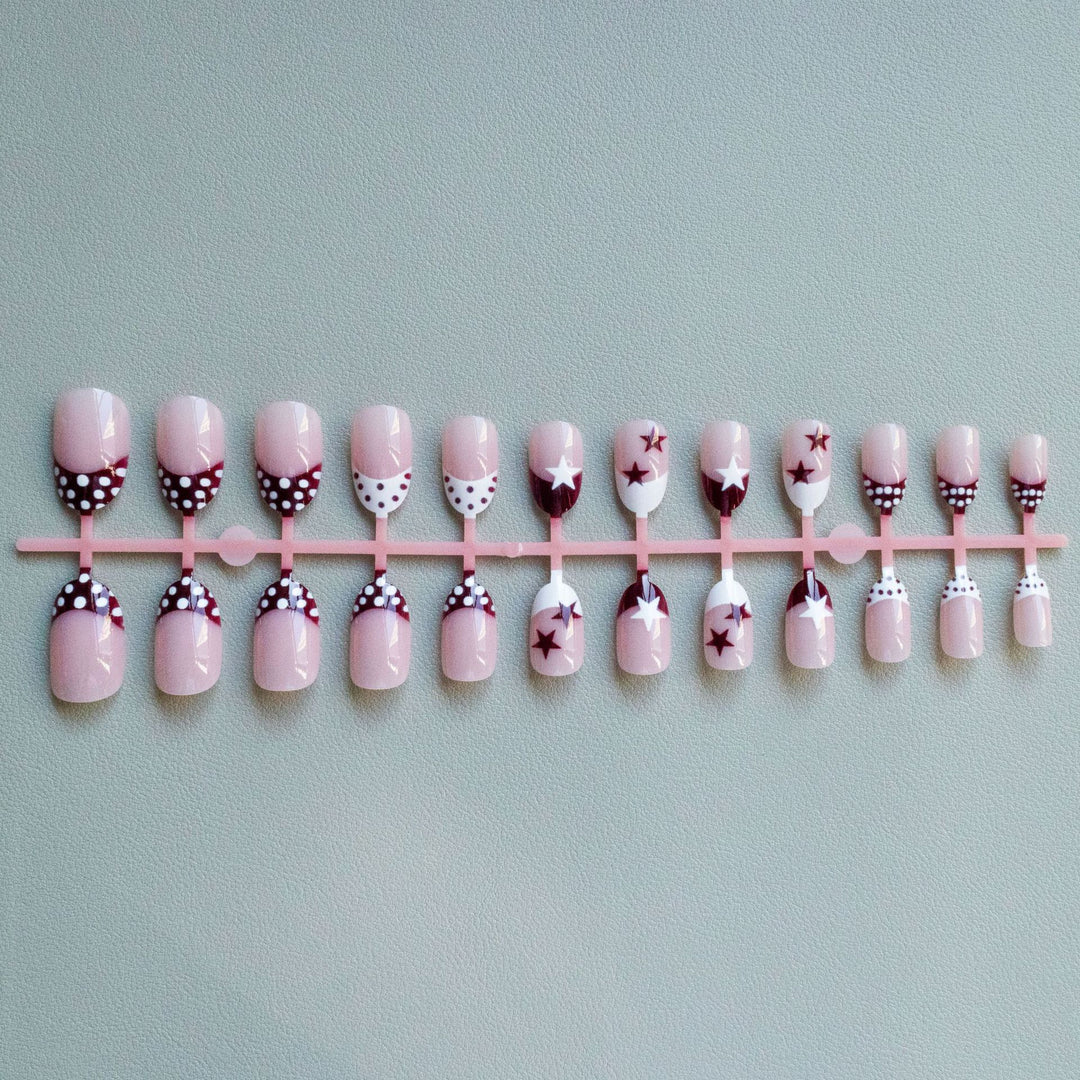 Artistic Star and Dot Nail Art Kit