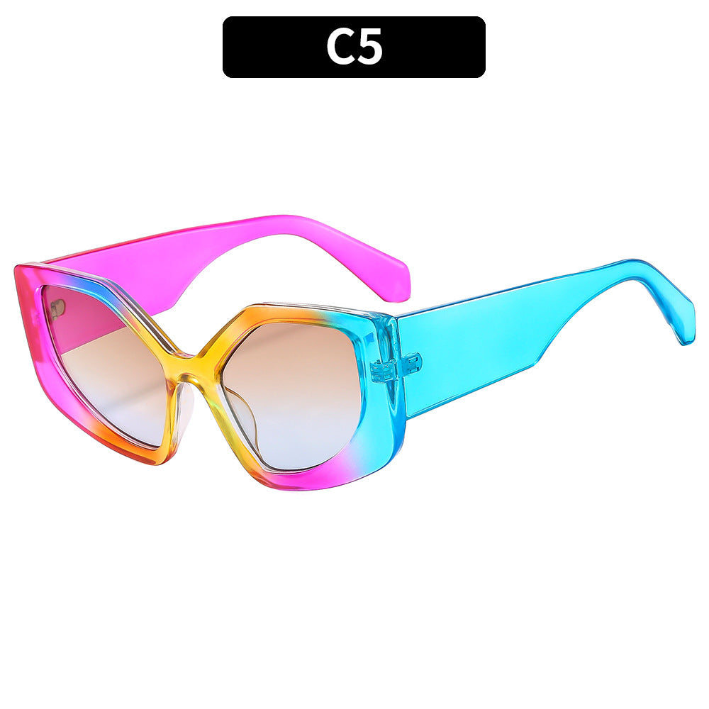 Modern Geometric Fashion Sunglasses