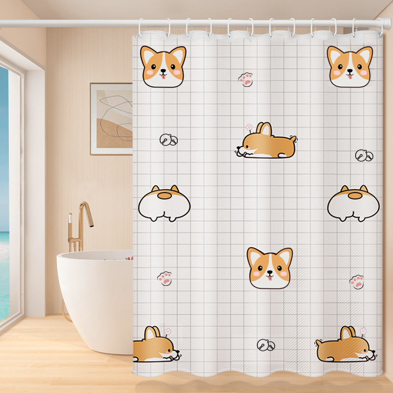 Decorative Shower Curtain Kalsten
