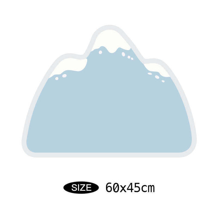 Decorative Bird-Shaped Area Mat