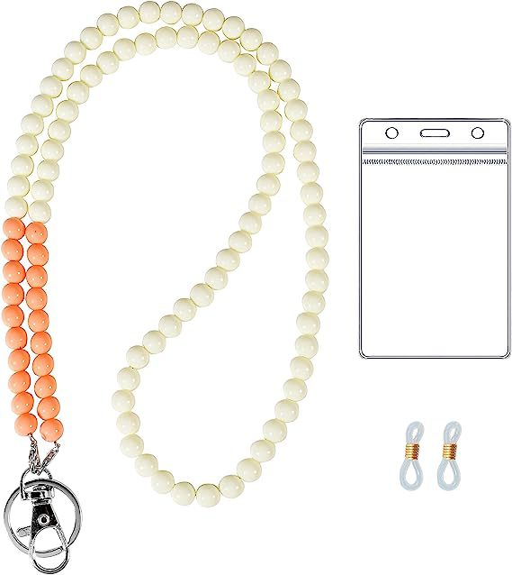 Beaded Lanyard with ID Holder Kalsten