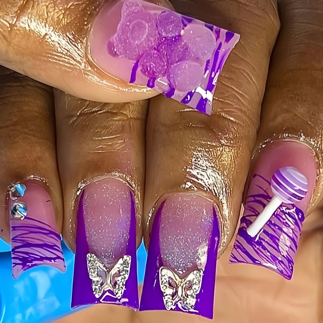 Artistic Press-On Nail Enhancements Kalsten
