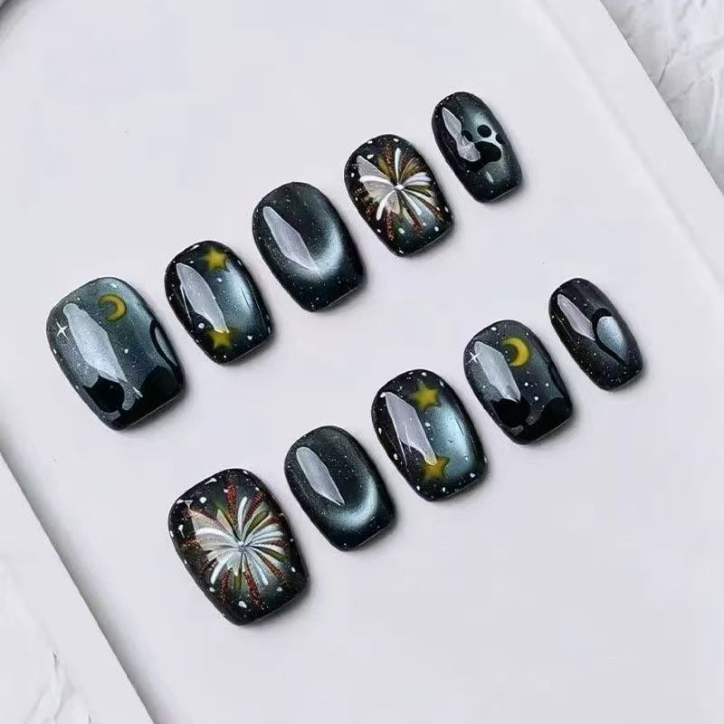 Artistic Press-On Nail Art Design Set Kalsten