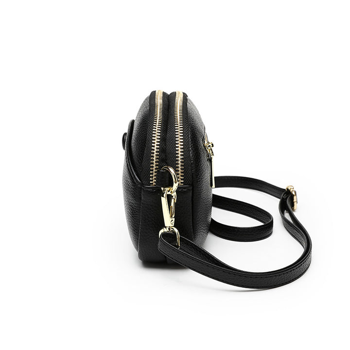 Chic Soft Leather Crossbody Bag