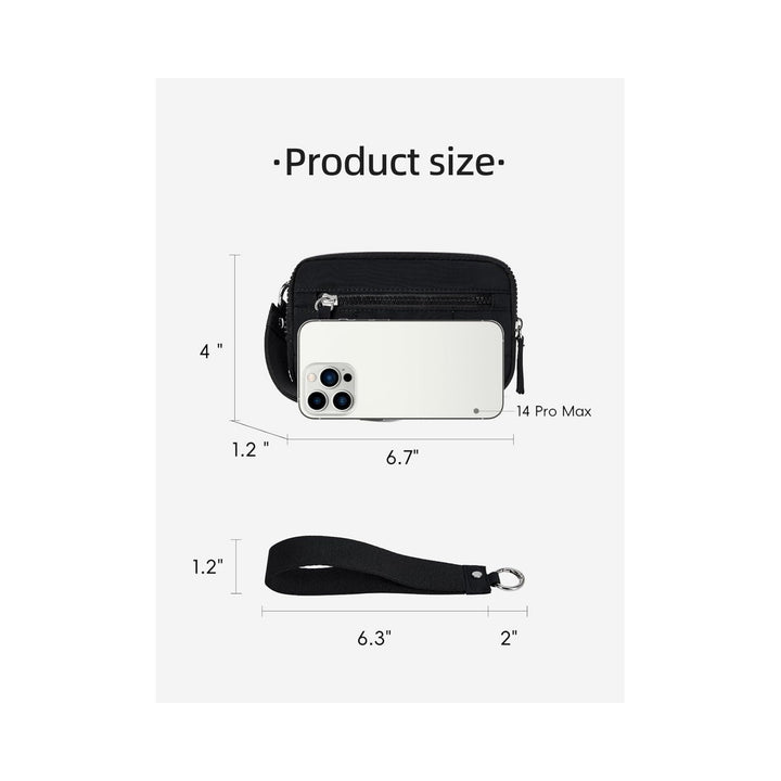 Practical Mini-Handbag with Multifunctional Compartments Kalsten
