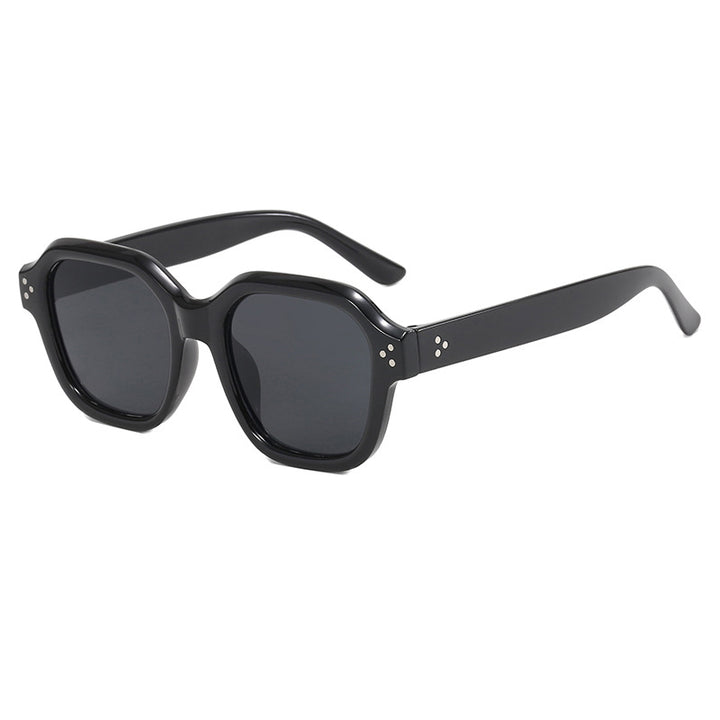 Ladies fashionable square sunglasses with mirrored lenses Kalsten