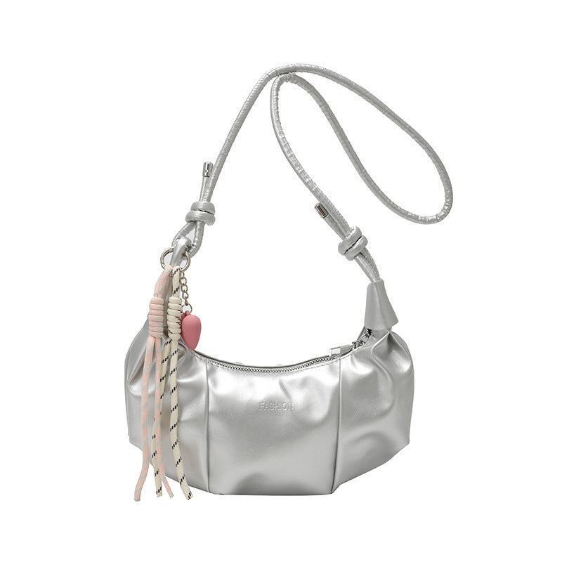 Stylish Leather Hobo Handbag Kalsten