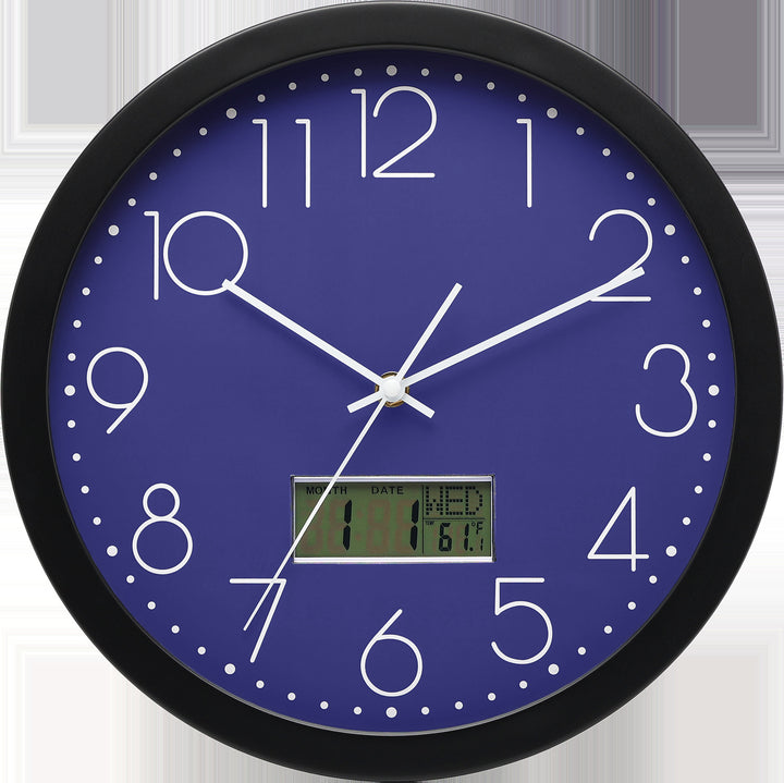 Digital watch with temperature and date display Kalsten