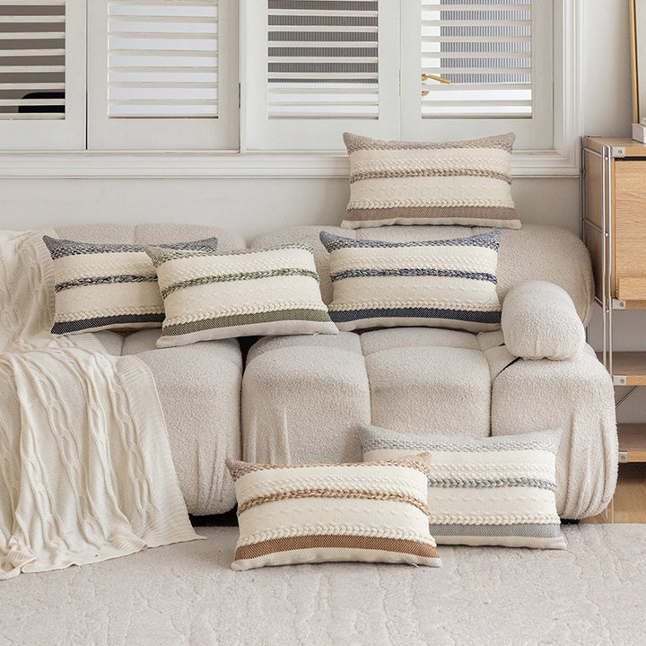 Structured Bohemian Decorative Pillow