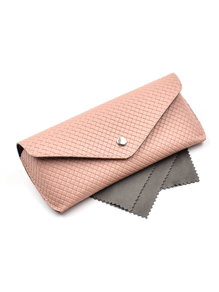 Textured Leather Eyewear Wallet Kalsten