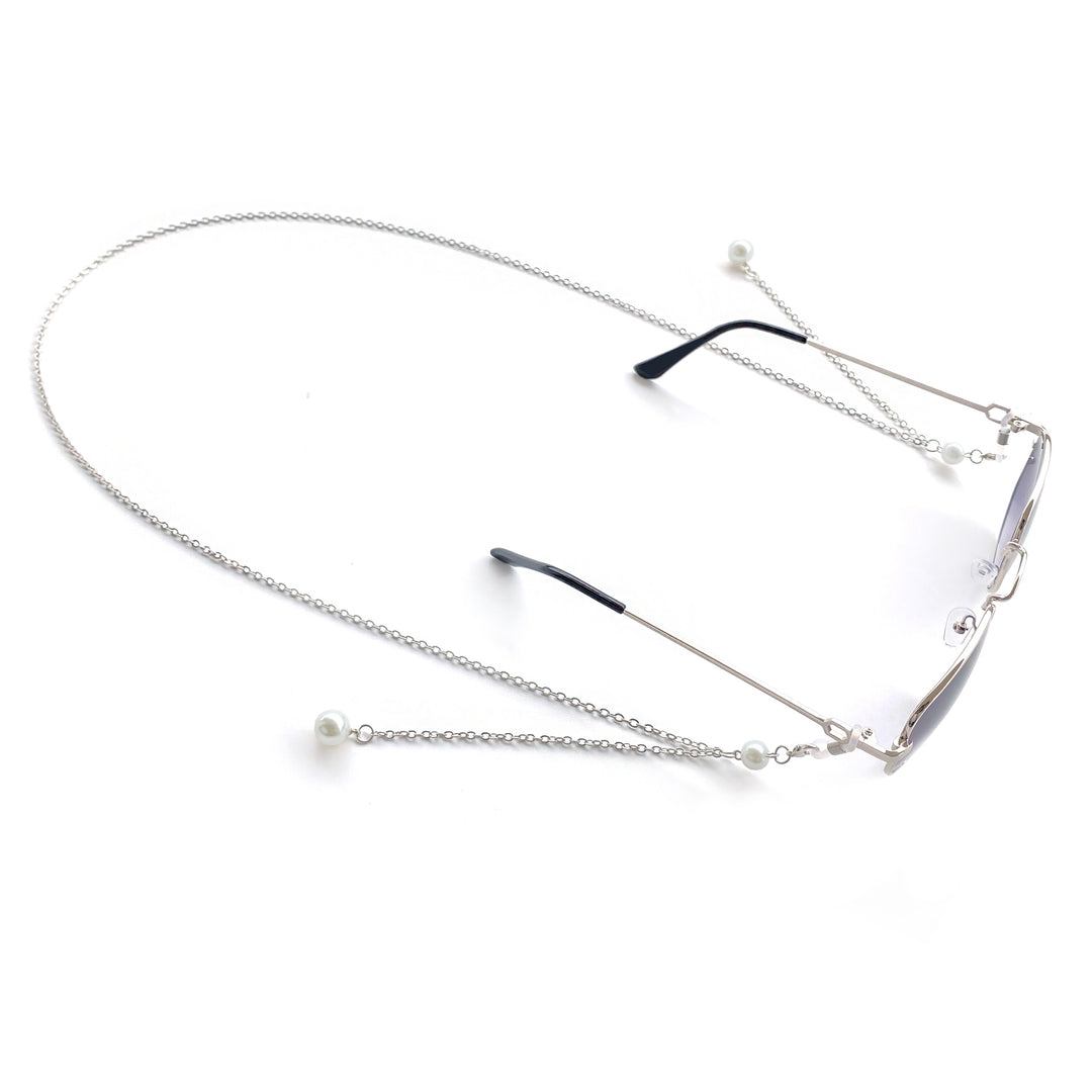 Elegant Pearl Accent Eyewear Chain Kalsten