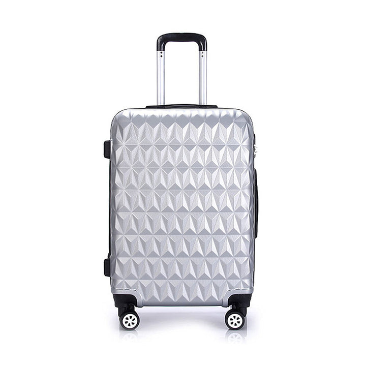Unisex Textured Hard Shell Cabin Suitcase Kalsten