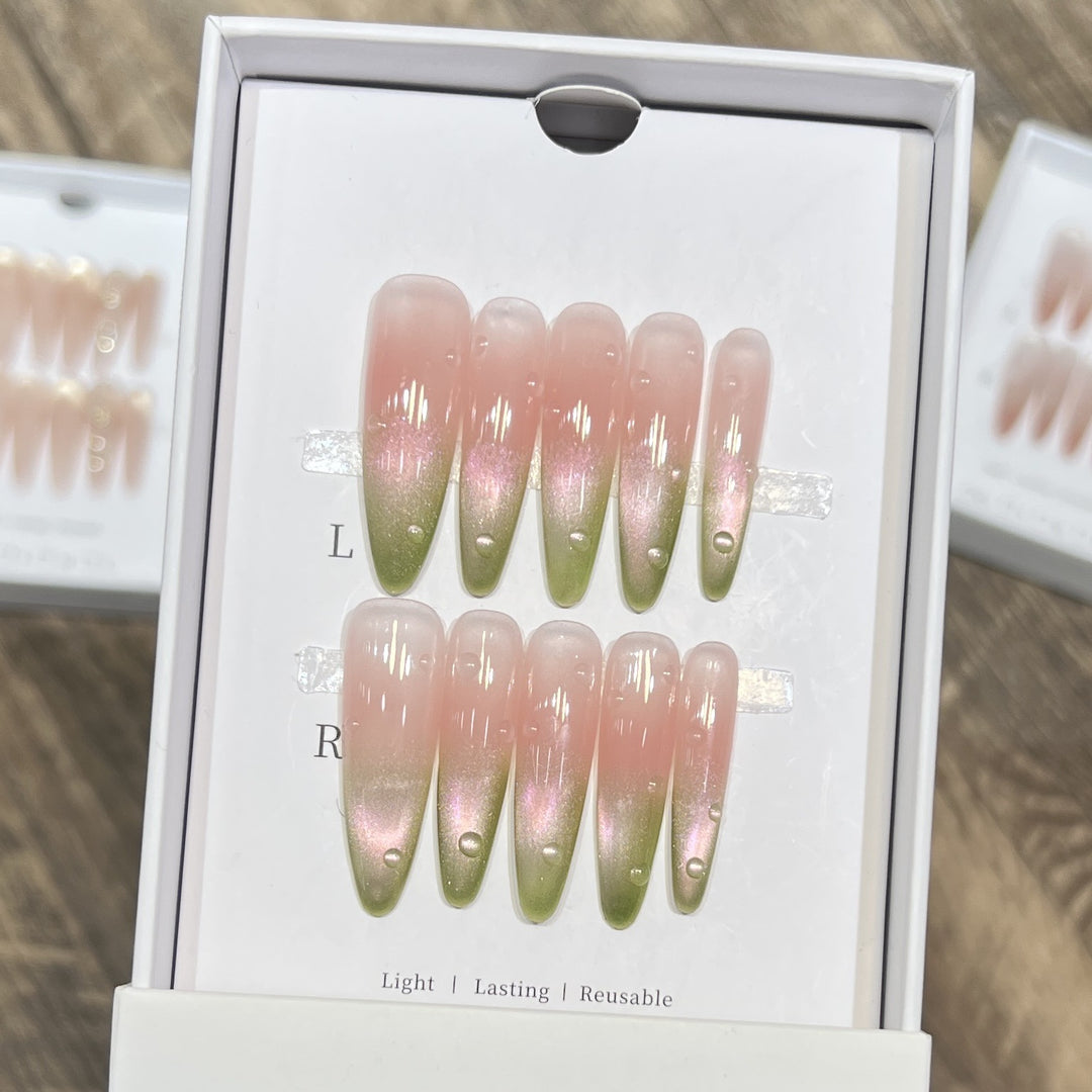 Stiletto Ombre Press-On Nail Set Kalsten