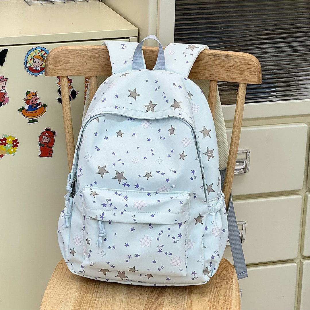 Star-Print Casual Backpack Kalsten