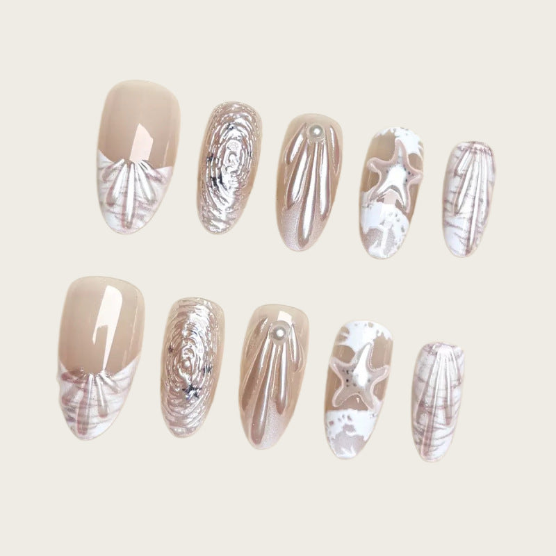Artful Nail Design with elegant 3D motifs Kalsten
