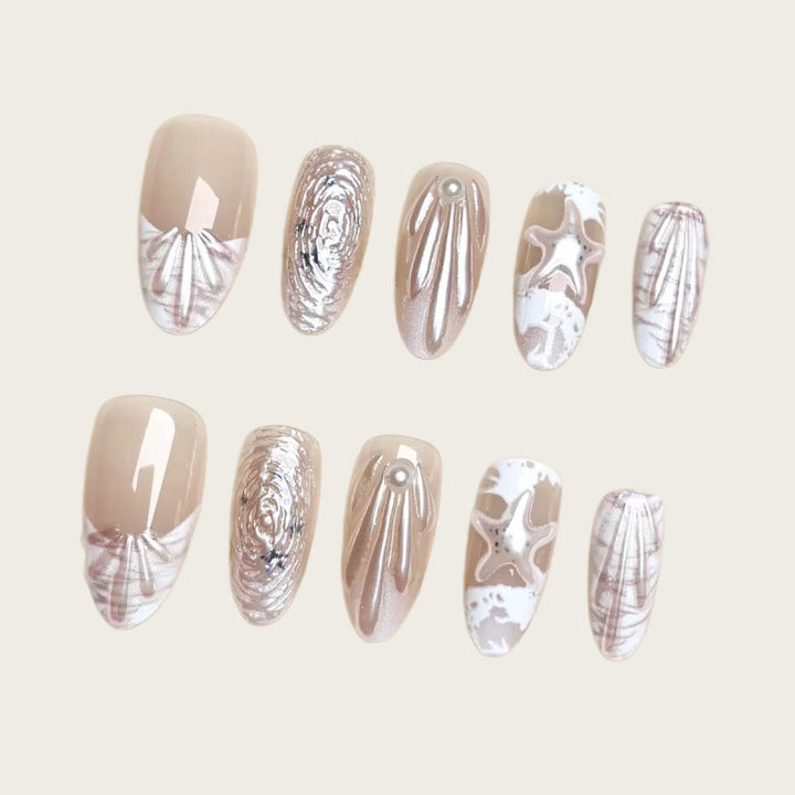 Artful Nail Design with elegant 3D motifs Kalsten