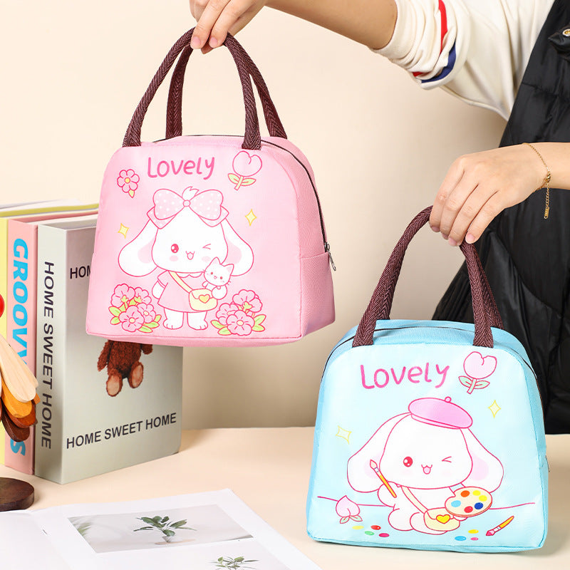 Cute Cat-Themed Insulated Lunch Bag Kalsten