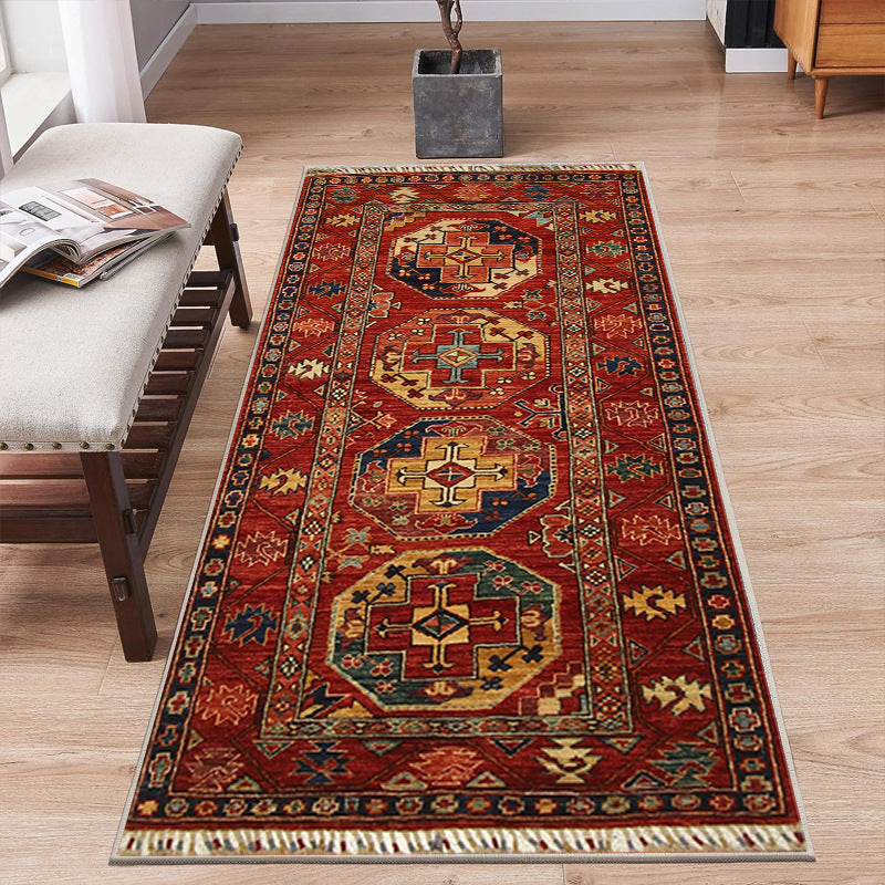 Vintage-Inspired Geometric Area Rug