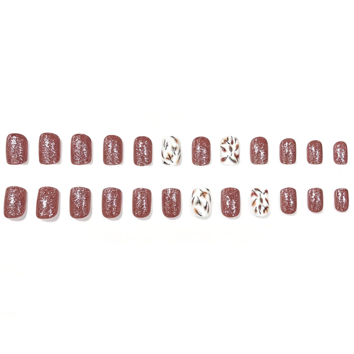 Decorative Fall-Inspired Nail Art Kalsten
