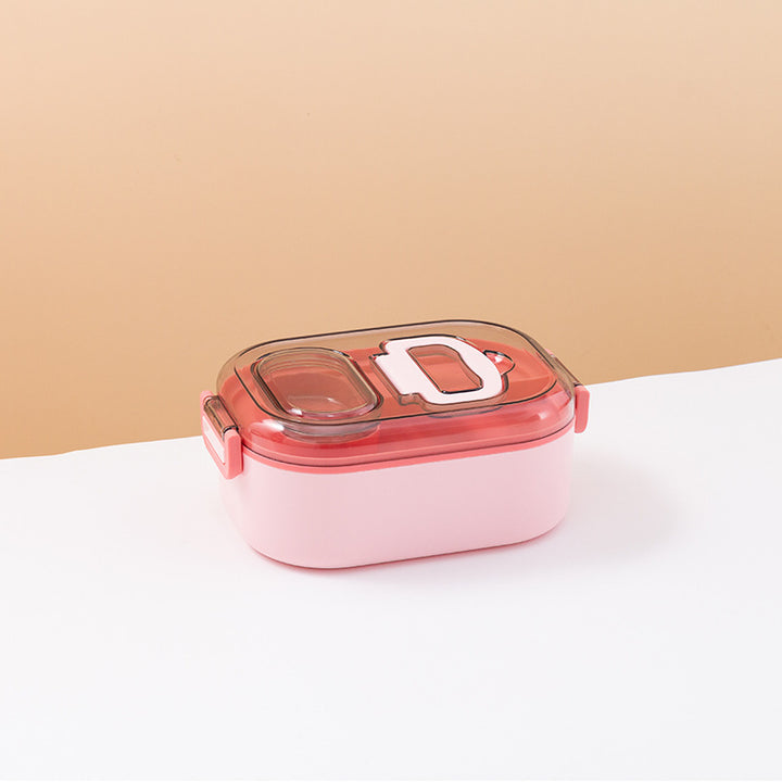 Airtight Food Storage Container with Integrated Lid