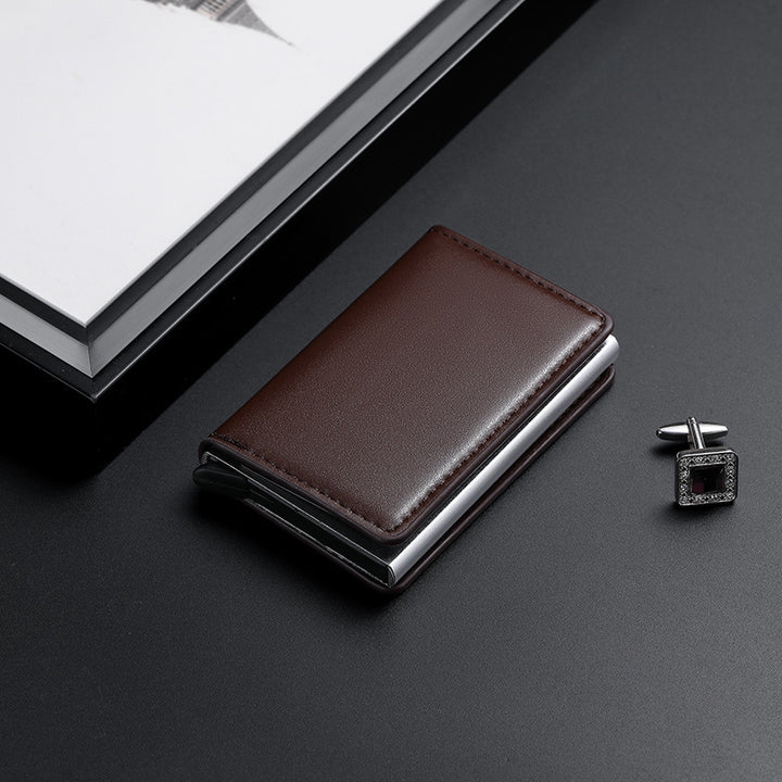 Premium Leather Business Card Holder Kalsten