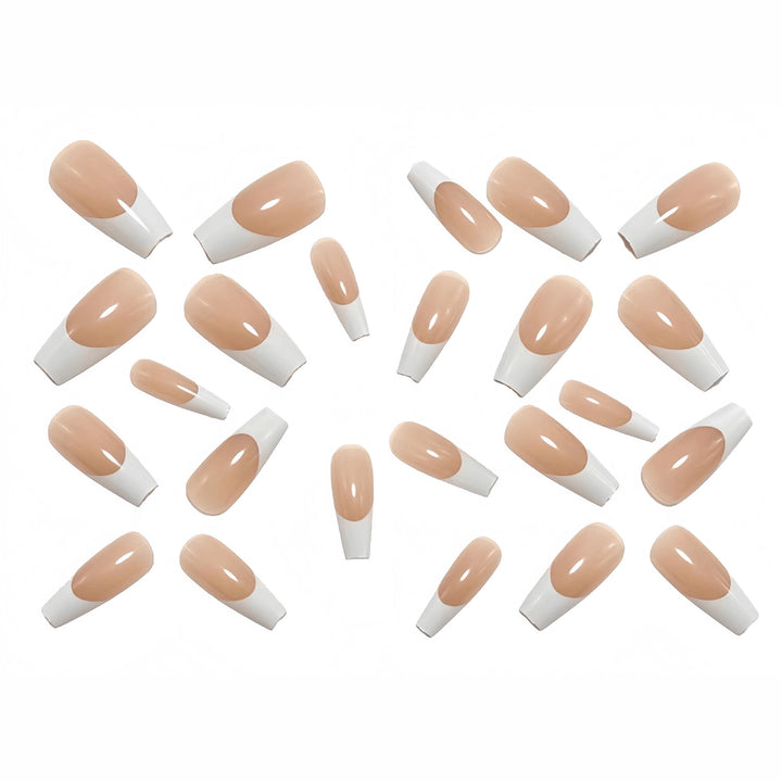 Artificial Nails in Elegant French Look Kalsten