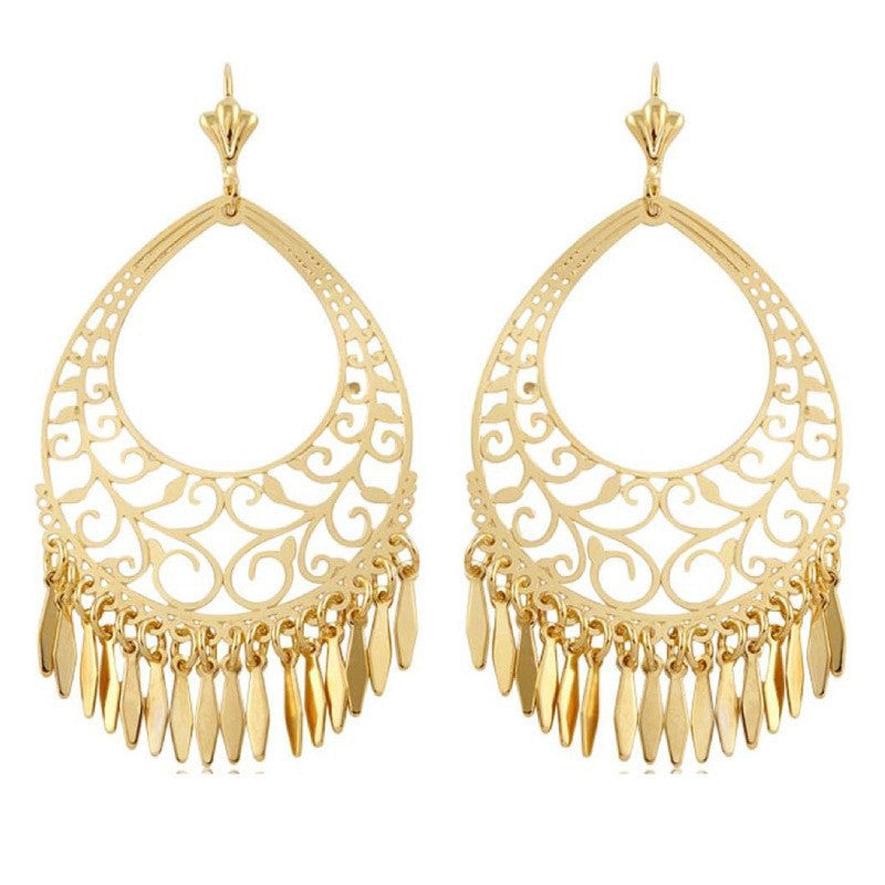 Elegant Chandelier Drop Earrings Kalsten