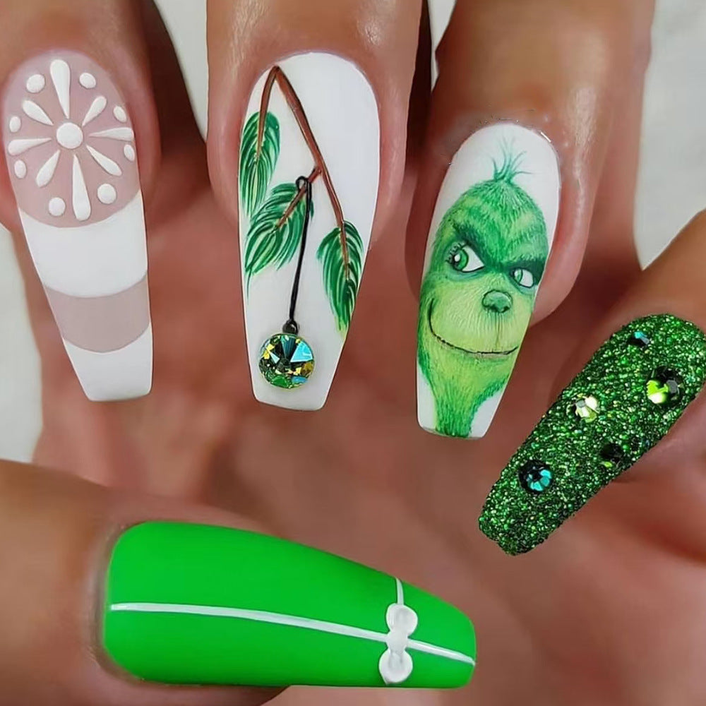 Whimsical Character-Themed Press-On Nails Kalsten