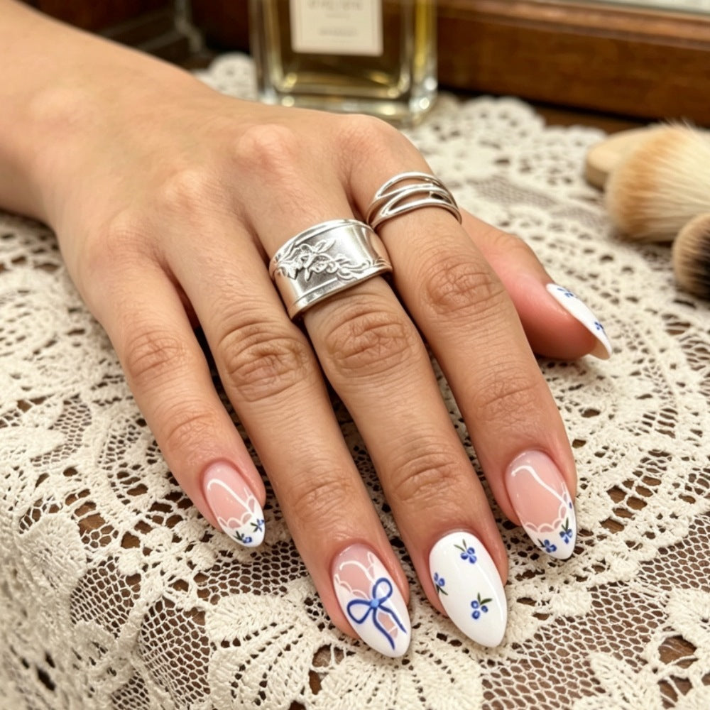 Artistic Press-On Nail Extensions
