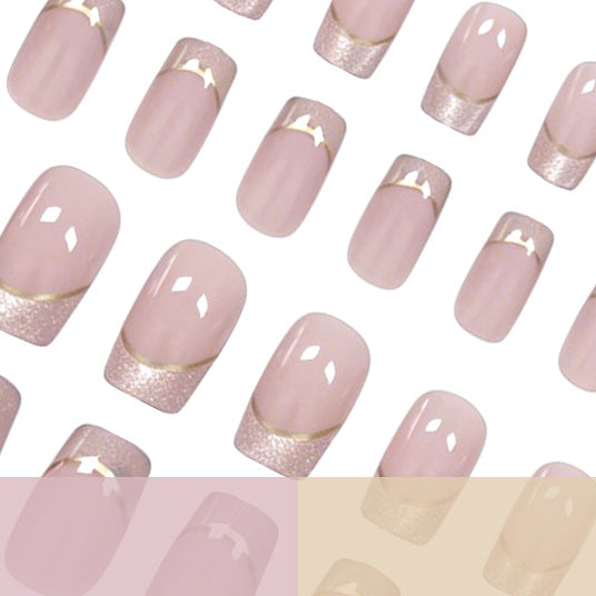Elegant French Tip Acrylic Nail Art Enhancements Kalsten