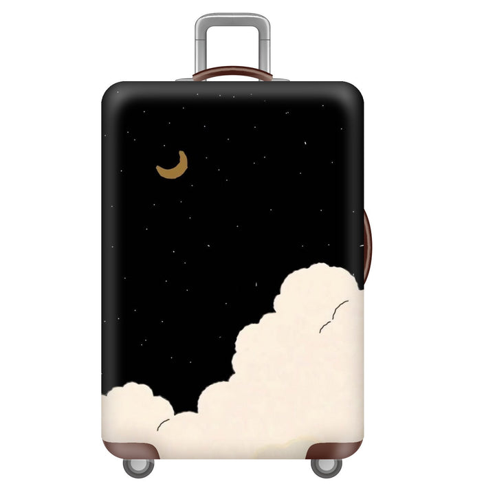 Unisex Hard Shell Suitcase with Inspiring Cityscape Kalsten