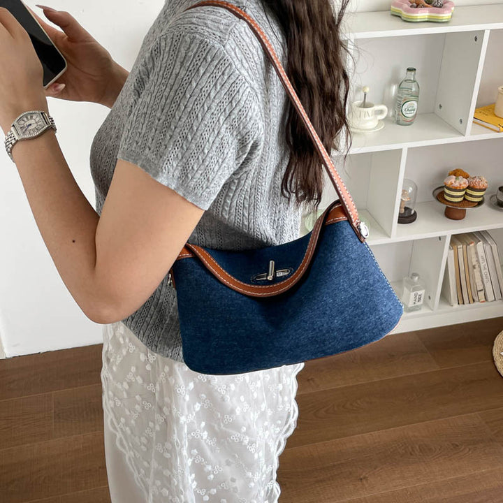 Stylish Soft Fabric Crossbody Handbag Kalsten