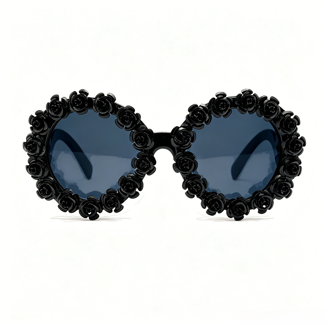 Ladies Designer Sunglasses with Floral Accents Kalsten