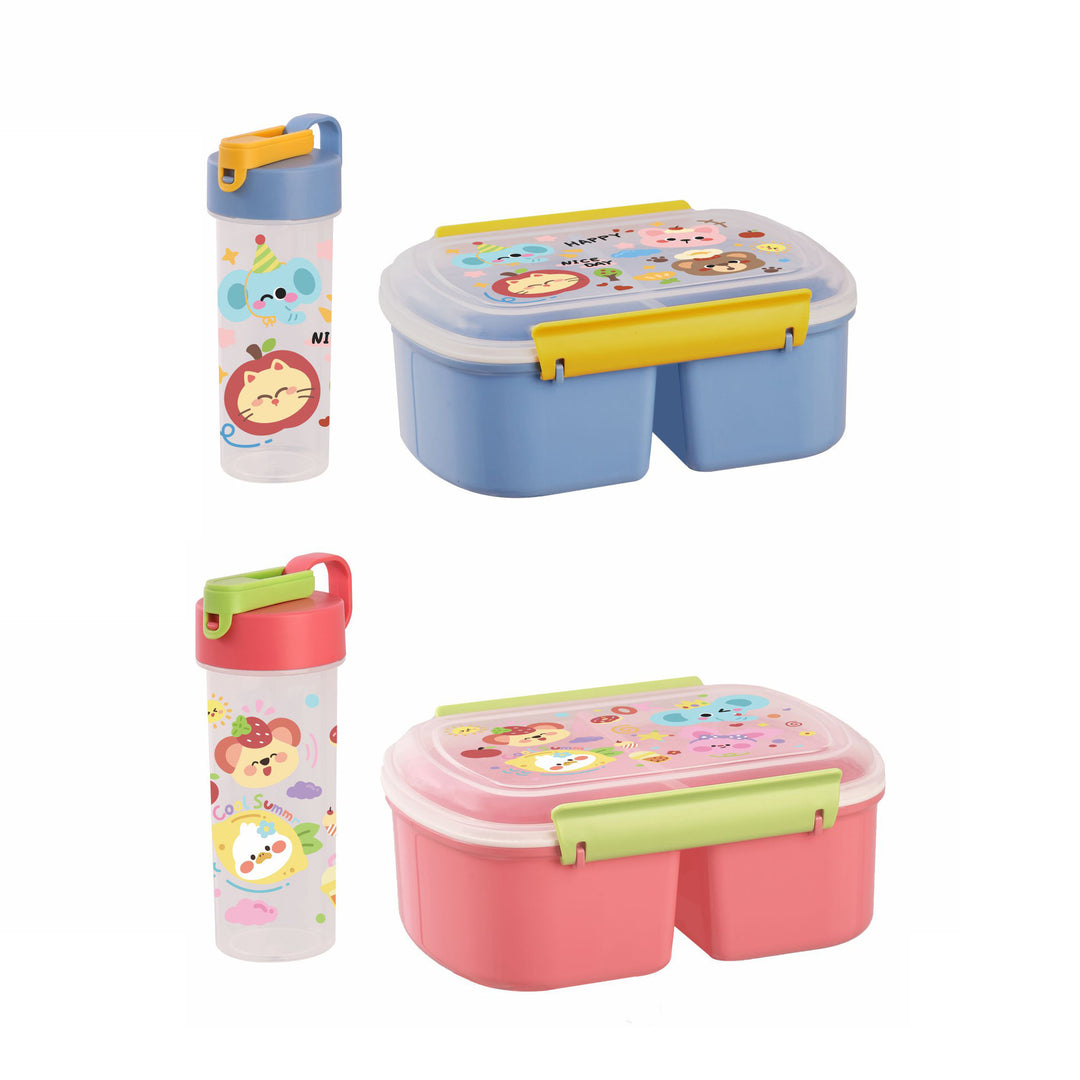 Fun-Themed Multi-Compartment Bento Box