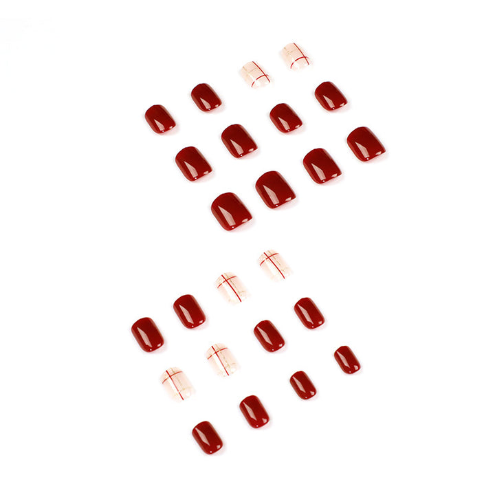 Artful Nail Extensions with Elegant Geometry Design Kalsten