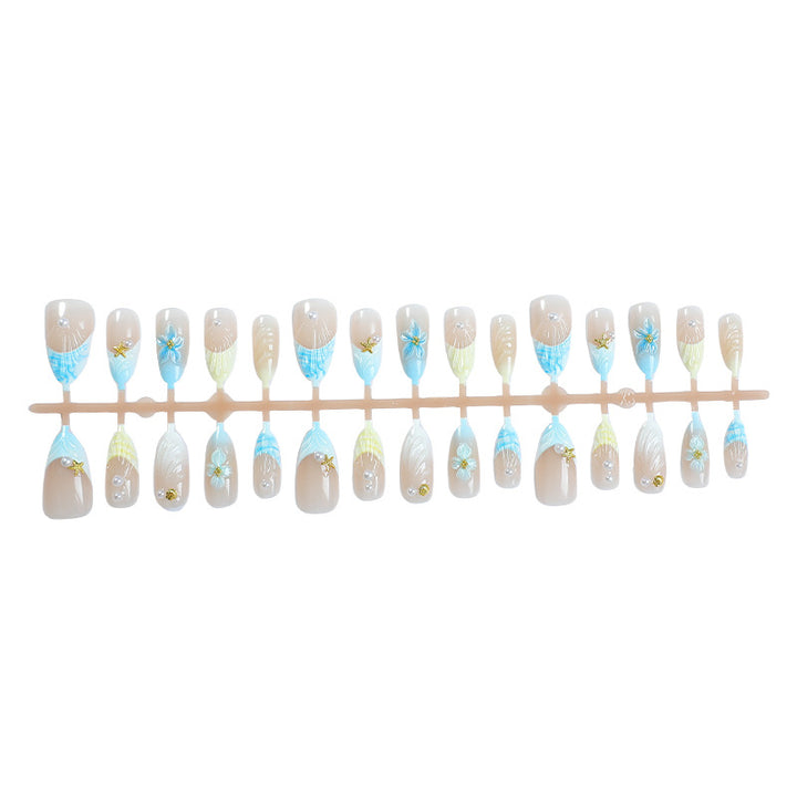 Creative Shell Design Press-On Nail Set kalsten