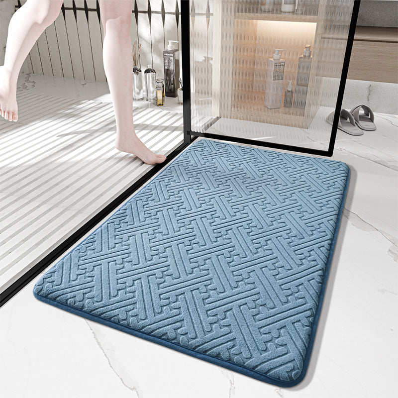 Ultra-Absorbent Bathroom Mat Kalsten