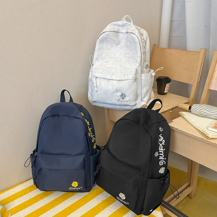 Casual Embroidered Backpack Kalsten 1791205199