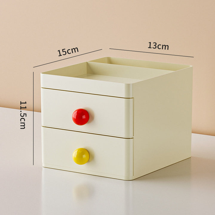 Stylish Two-Drawer Storage Organizer Kalsten