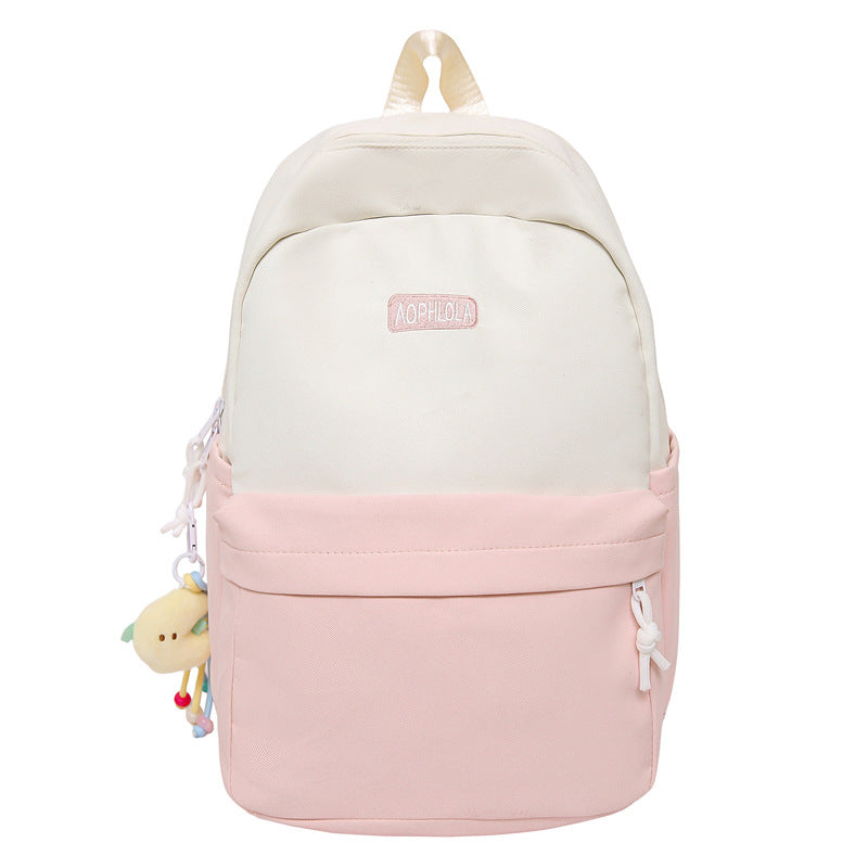 Casual Multi-Compartment School Backpack Kalsten