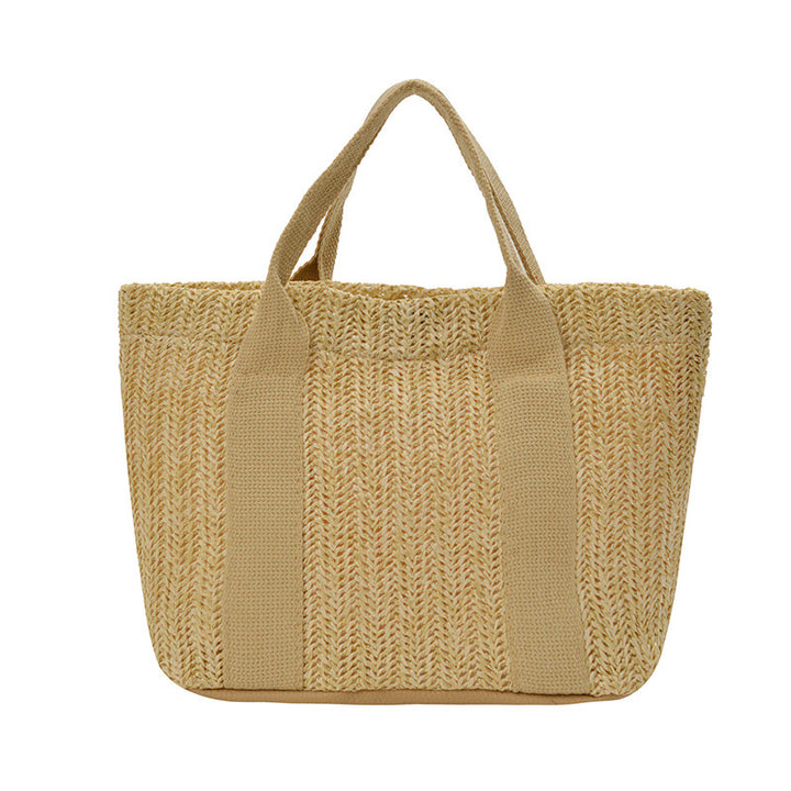 WoEco-Friendly Straw Beach Tote Kalsten