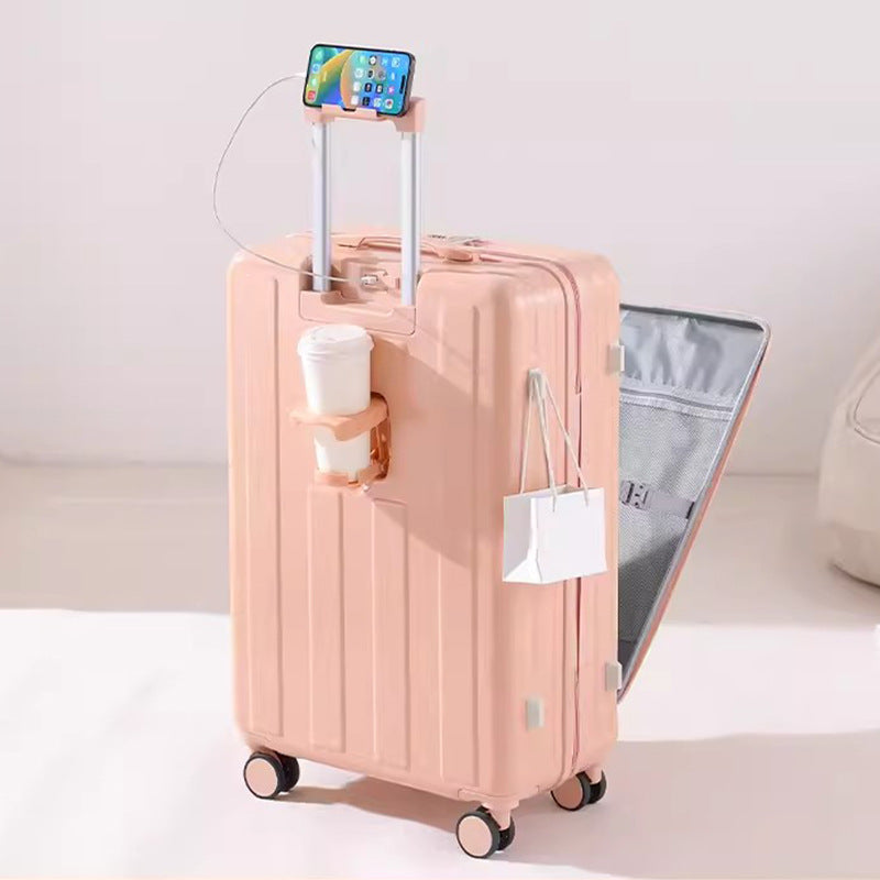 Smart Tech-Integrated Hard-Shell Luggage Kalsten