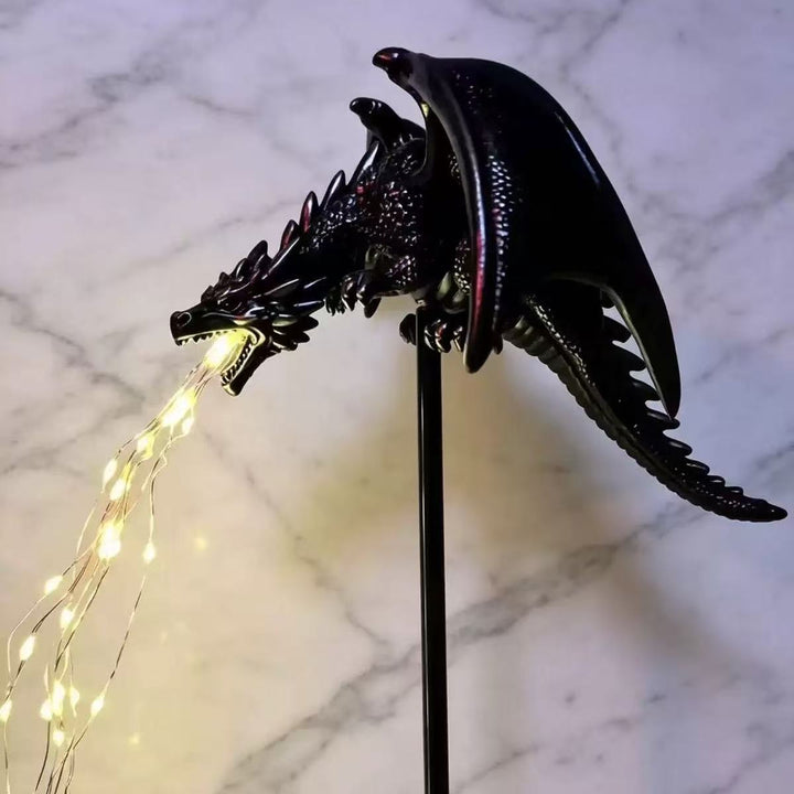 Decorative dragon lamp with LED effects Kalsten