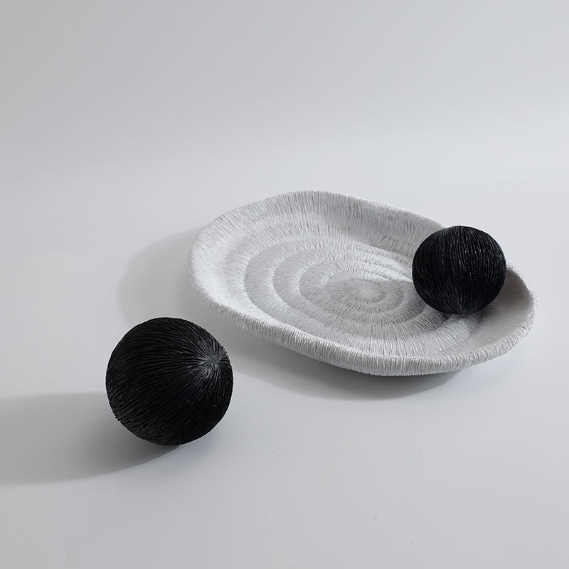 Decorative Textured Sphere Orbs